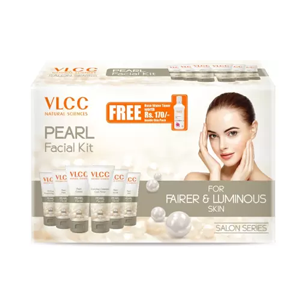 VLCC Pearl Facial Kit 300gm + Free Rose Water Toner Worth Rs 170 (100ml)