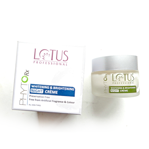Lotus Herbals Professional Phyto-Rx Whitening & Brightening Night Creme (50g)