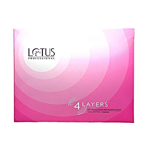 Lotus Professional 4 Layers Advanced Skin Whitening Facial Kit