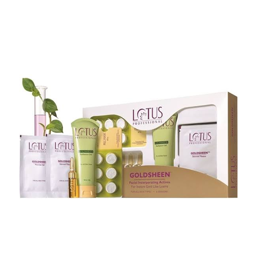 Lotus Herbals Professional Goldsheen Facial Kit