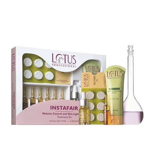 Lotus Professional Instafair Melanin Control and Skin Lightening Kit
