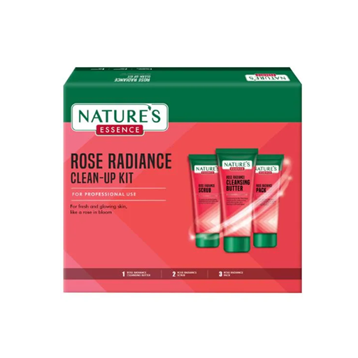 Nature's Essence Rose Radiance Clean-up Kit 300gm