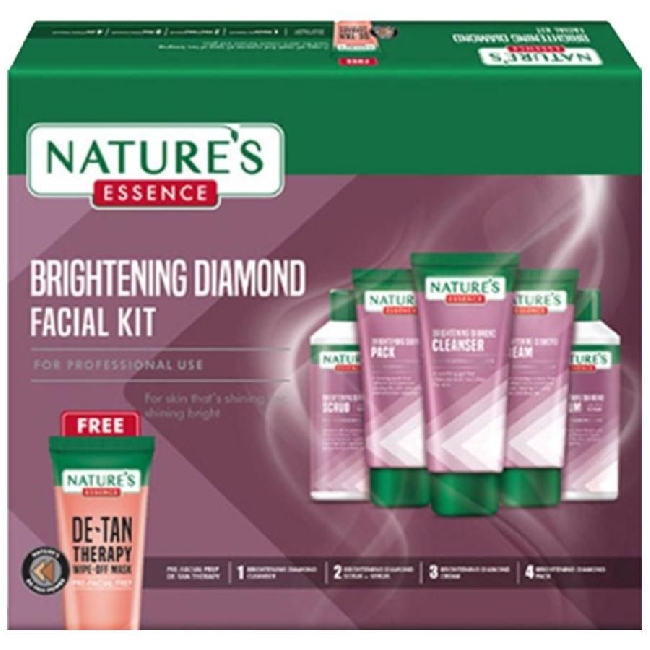 Nature's Essence Brightening Diamond Facial Kit 352gm + 200ml