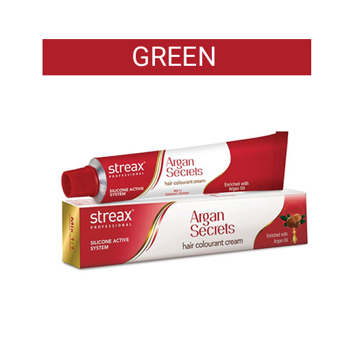 Streax Professional  -                 Glorious Green (100gm)