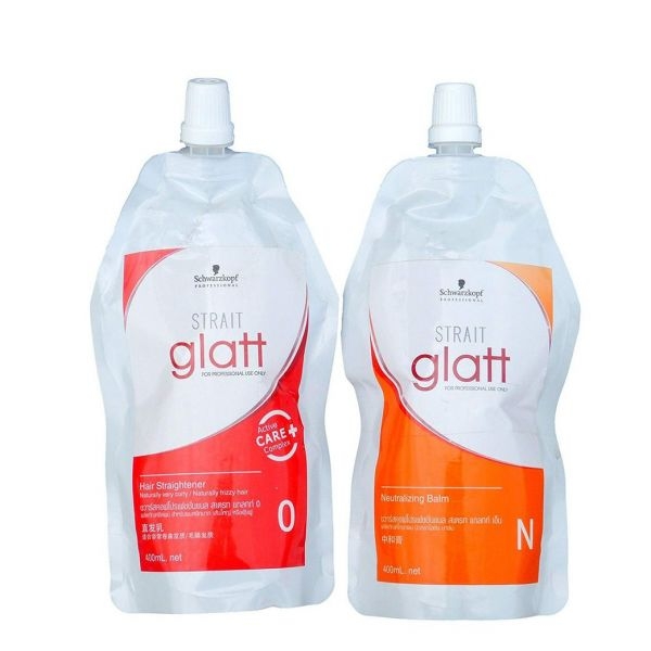 Schwarzkopf Strait glatt  0 number + Neutralizing balm  - 400ml + 400ml