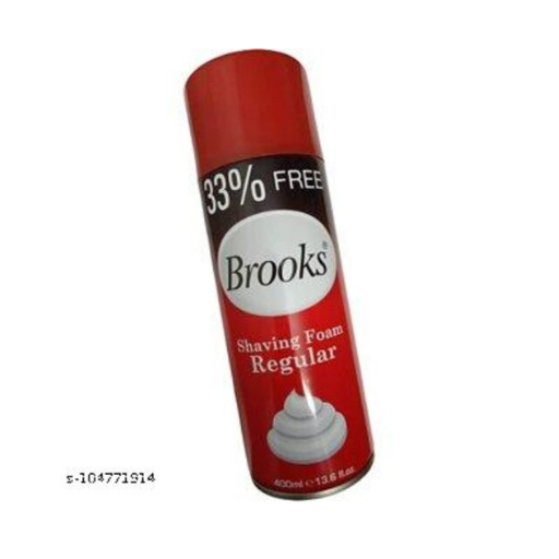 brooks shaving foam regular