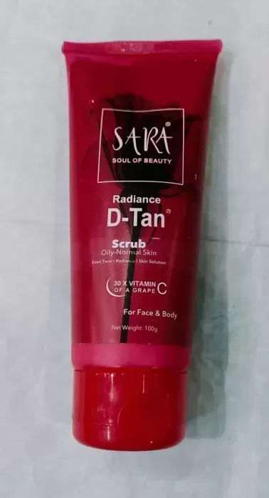 SARA Radiance D-tan Face scrub  (100 g)